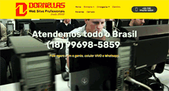 Desktop Screenshot of dornellas.com.br